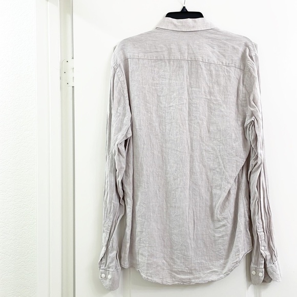 Buttoned Down light gray long sleeve button down shirt - Picture 2 of 4